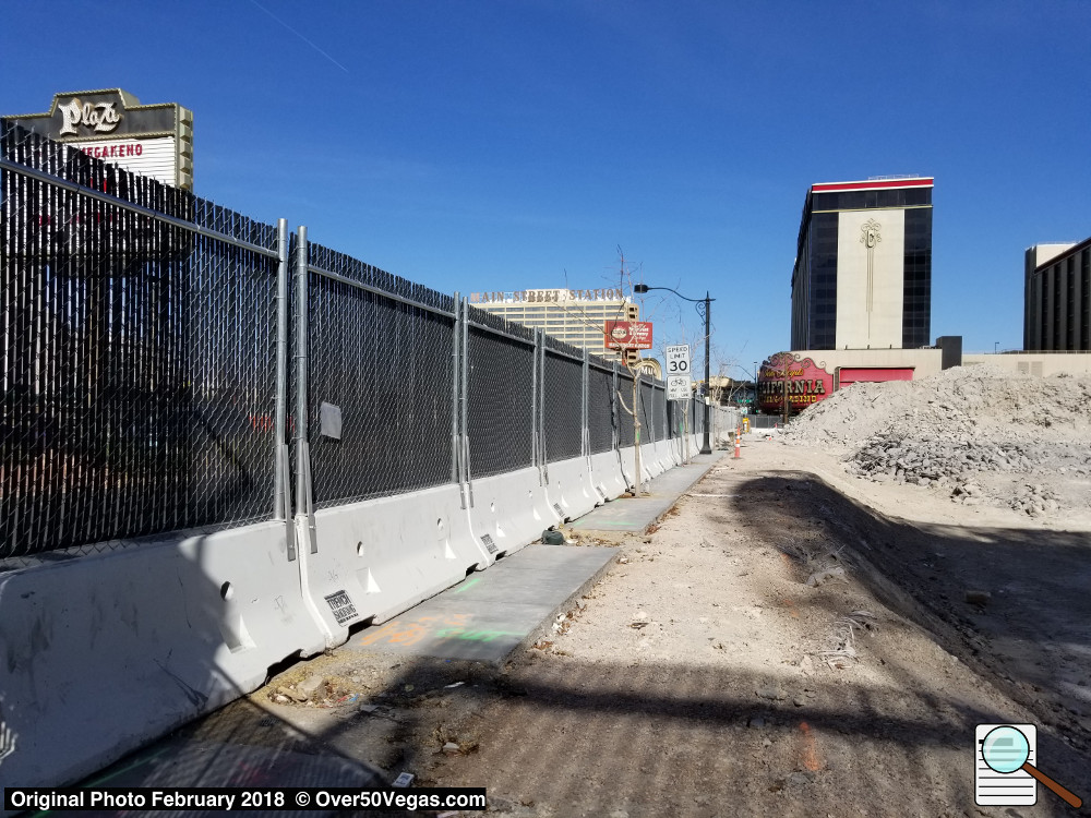 This corner of Fremont and Main has been occupied by a restaurant or hotel or casino since 1905.  Click to enlarge and see more detail.This corner of Fremont and Main has been occupied by a restaurant or hotel or casino since 1905.  Click to enlarge and see more detail.